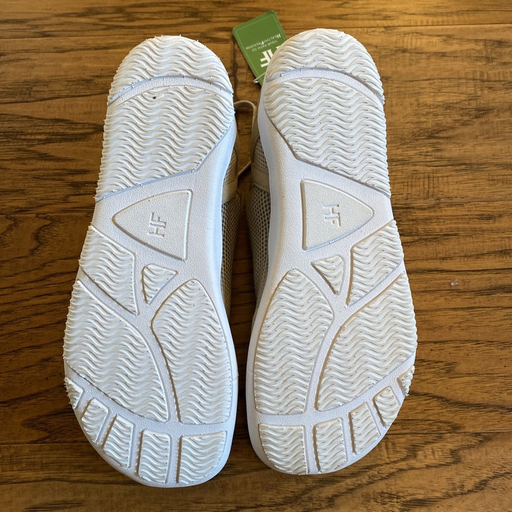 HF Hiker Footwear Beige Knit Sneakers Women's 10-10.5 Men's 8-8.5 EU 41 - Picture 7 of 10
